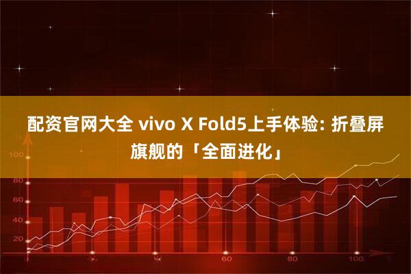 配资官网大全 vivo X Fold5上手体验: 折叠屏旗舰的「全面进化」